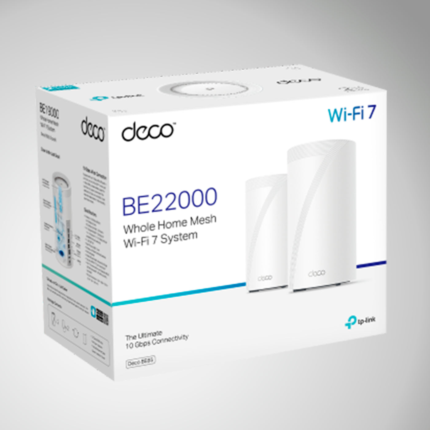 TP-Link Deco BE85 (2-pack) BE22000 Whole Home Mesh Wi-Fi 7 - Achorao