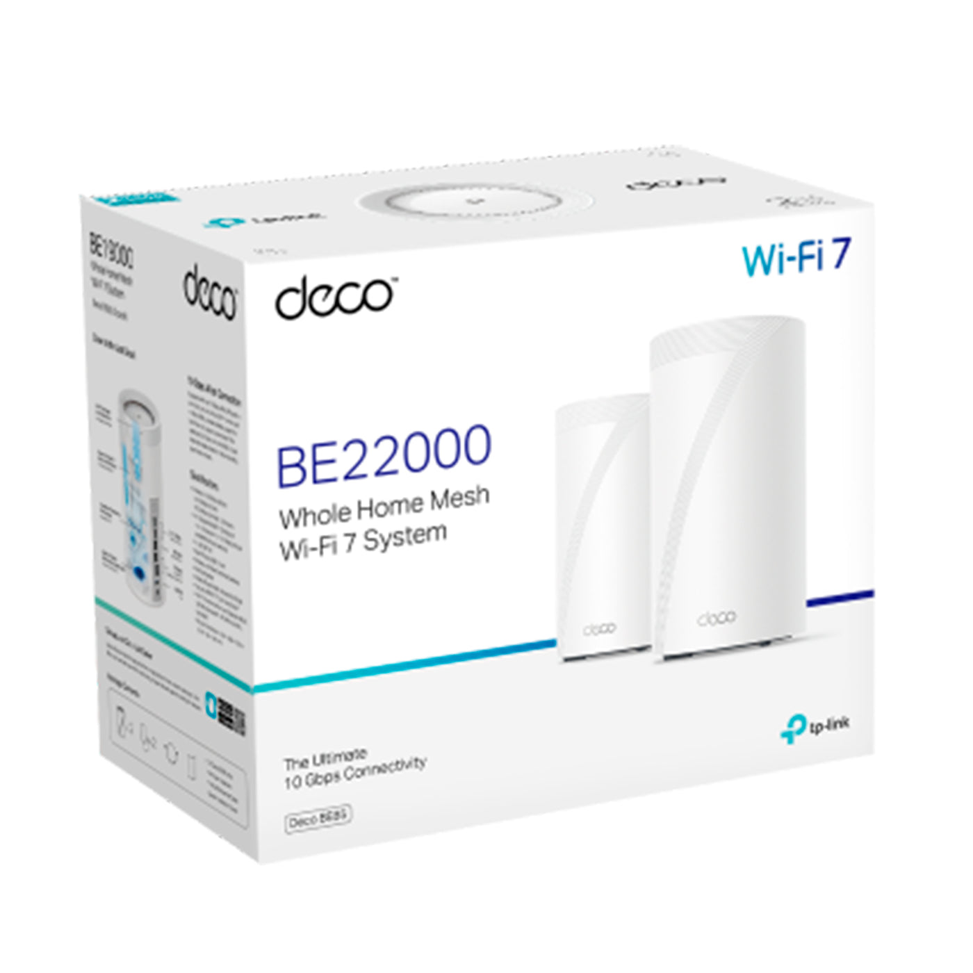 TP-Link Deco BE85 (2-pack) BE22000 Whole Home Mesh Wi-Fi 7 - Achorao