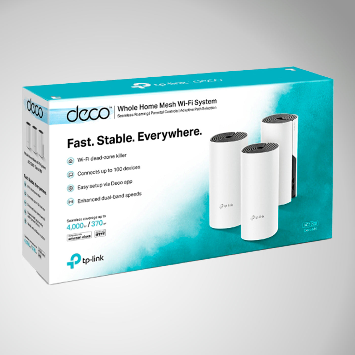 Tp-link Deco M4 (3-pack) AC1200 Whole Home Mesh Wi-Fi - Achorao