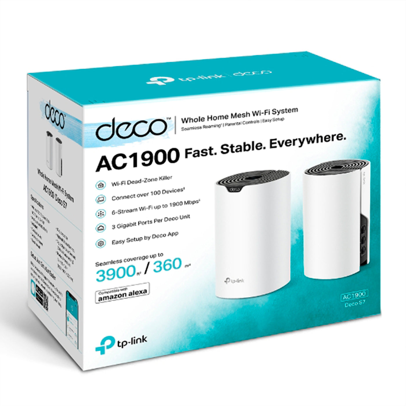 TP-Link DECO S7 2-PACK AC1900 Whole Home Mesh Wi-Fi - Achorao
