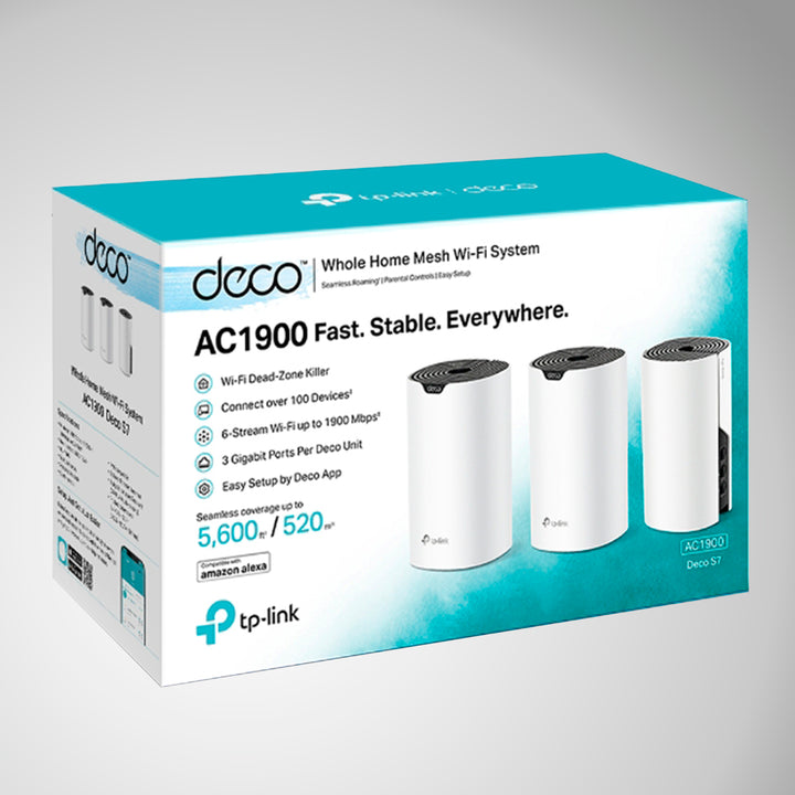 Tp-link Deco S7 (3-pack) AC1900 Whole Home Mesh Wi-fi - Achorao