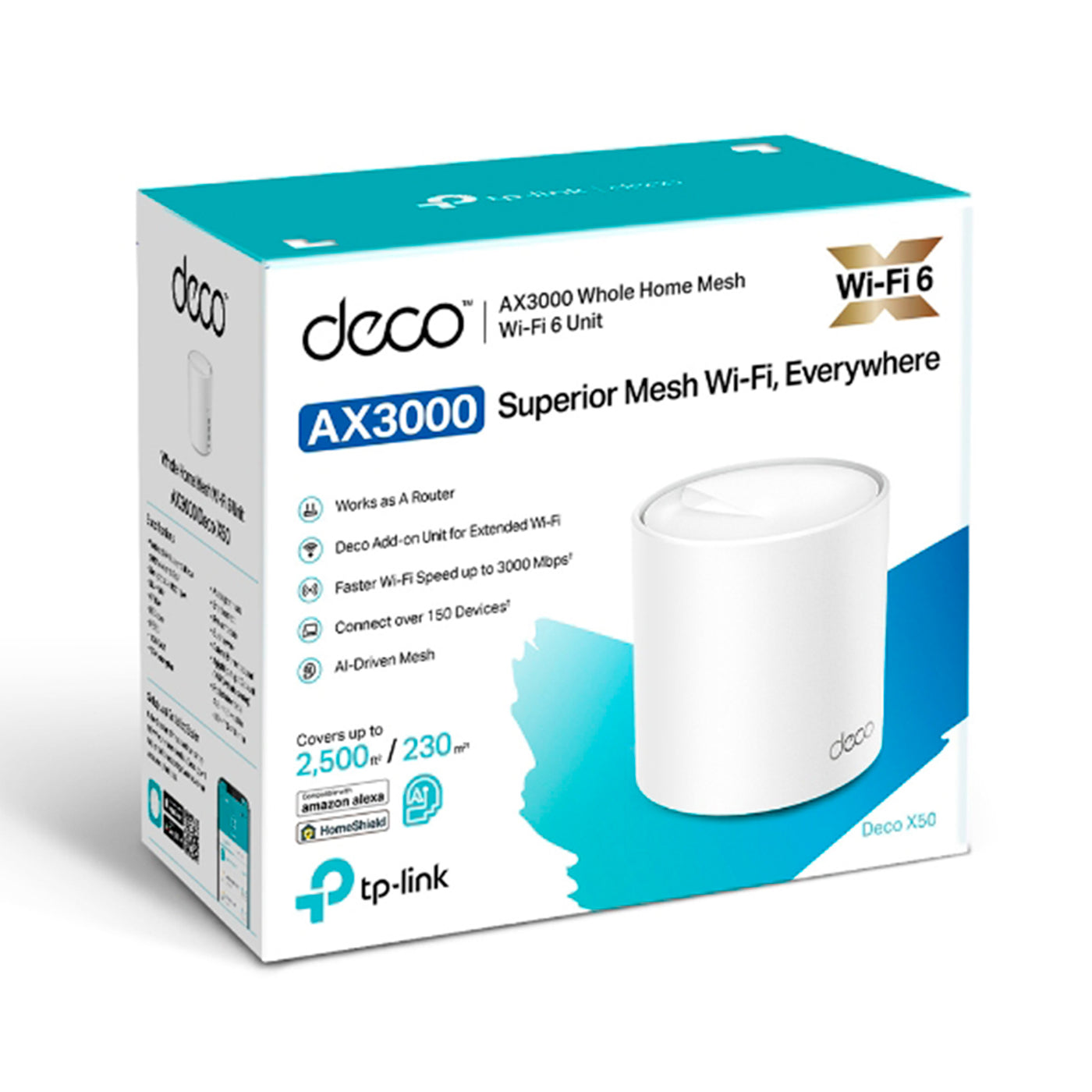 Tp- Link Deco X50 (1 Pack) Ax3000 wifi 6 - Achorao