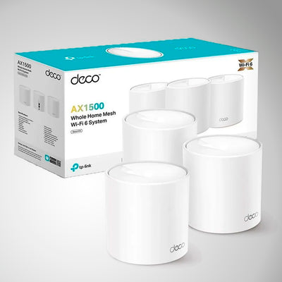 TP-Link Deco X50 (3-pack) AX3000 Dual Band Whole Home Mesh WiFi 6 - Achorao