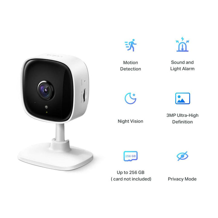 Tp-Link Tapo C110 Home Security Wi-fi Camara 3MP(P163B) - Achorao