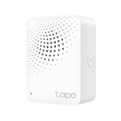 TP-Link Tapo H100 Smart Hub with Chime con 19 Tonos, Control Inteligente centralizado Hogar, Enlace a WiFi hasta 64 Dispositivos - Achorao