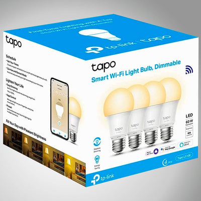 TP Link Tapo L510E(4-Pack) Bombilla LED CALIDA WiFi - Achorao