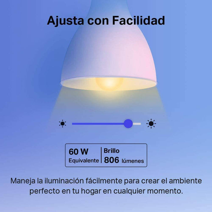 TP Link Tapo L510E(4-Pack) Bombilla LED CALIDA WiFi - Achorao