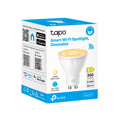Tp-Link Tapo L610 Smart Wi-fi Spotlight Dimmable SPEC - Achorao