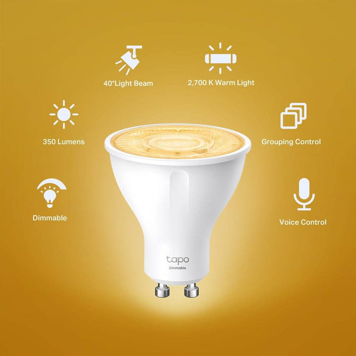Tp-Link Tapo L610 Smart Wi-fi Spotlight Dimmable SPEC - Achorao