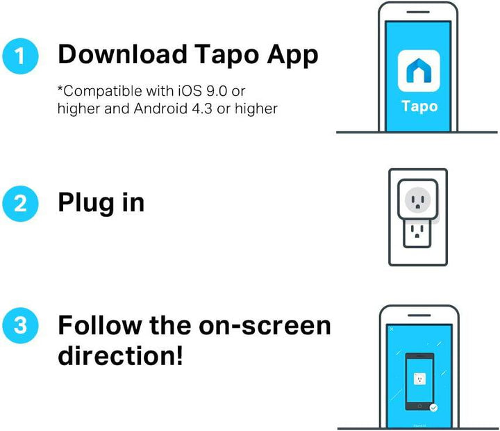 TP Link Tapo P100 (2-pack) Enchufe WiFi Inteligente Mini - Achorao