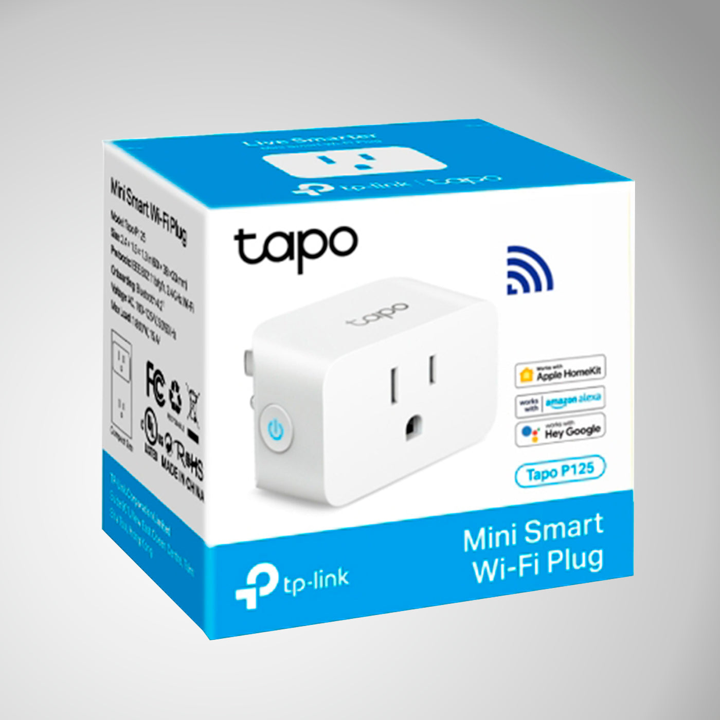 Tp-Link Tapo P125 Mini Smart Wi-fi Plug HomeKit - Achorao