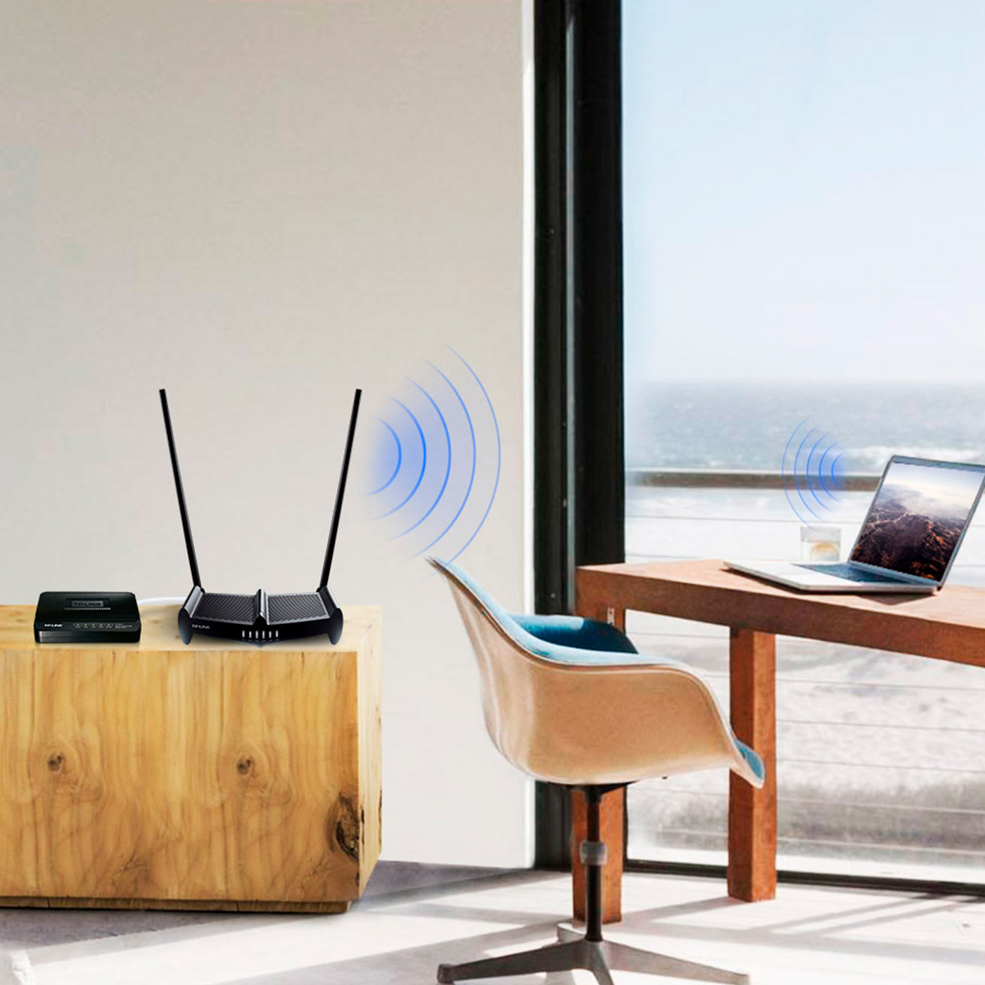 TP Link TL-WR841HP Router de Alta Potencia Rompe Muros - Achorao