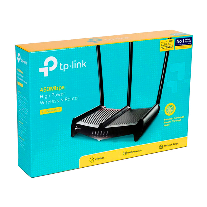 TP Link TL-WR841HP Router de Alta Potencia Rompe Muros Achorao