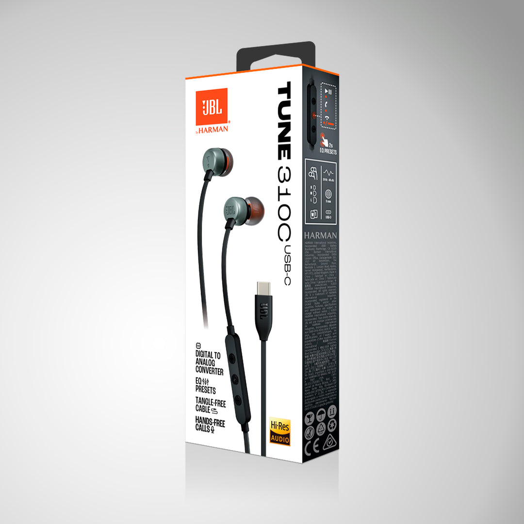 Audífonos JBL Tune 310C, USB-C, demo - Achorao