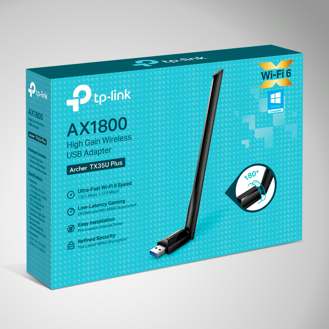 TP-Link Archer TX35U Plus AX1800 High Gain Dual Band Wi-Fi 6 - Achorao