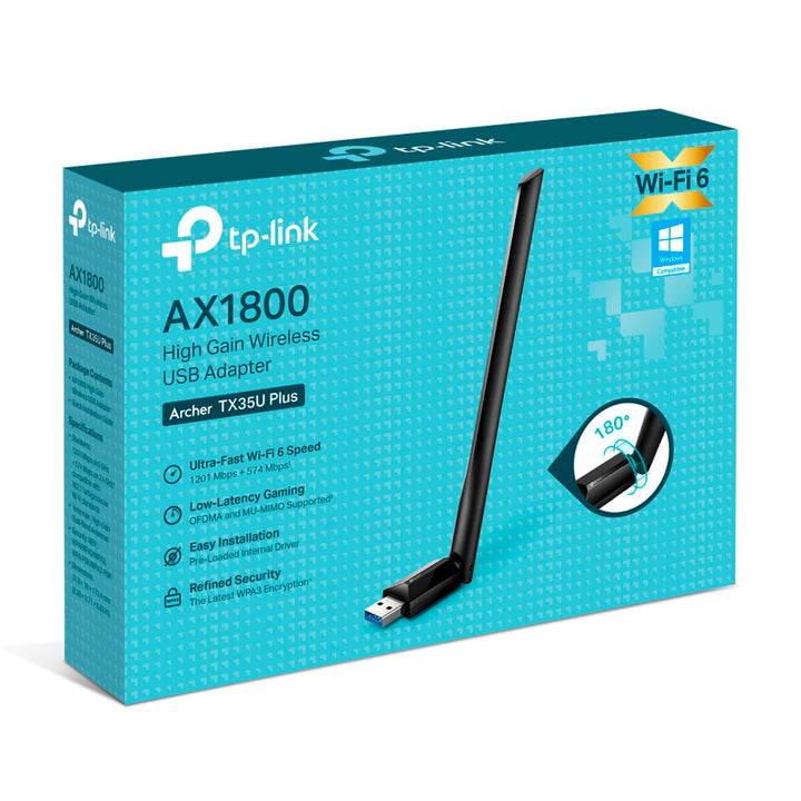 TP-Link Archer TX35U Plus AX1800 High Gain Dual Band Wi-Fi 6 - Achorao