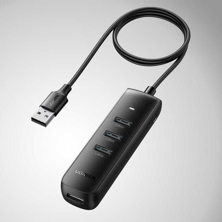 Adaptador HUB UGREEN USB 3.0 4 Puertos CM416 - Achorao