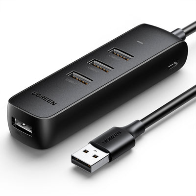 Adaptador HUB UGREEN USB 3.0 4 Puertos CM416 - Achorao