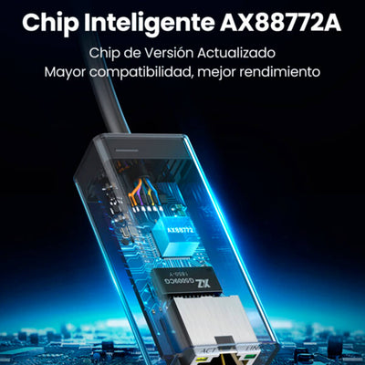 Adaptador UGREEN de USB 2.0 a Ethernet de 100Mbps - Achorao