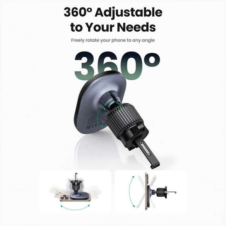 Cargador de auto inalámbrico magnético UGREEN CD345 - Achorao