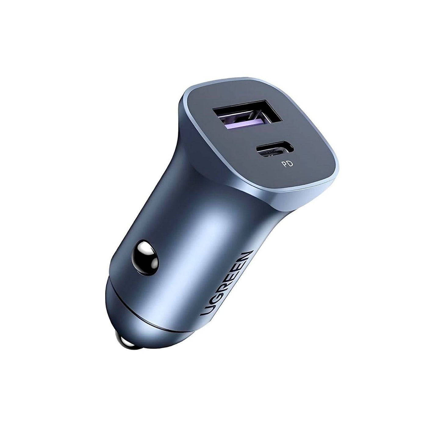 Cargador de auto UGREEN A+C - 2 puertos PD30W+SCP22.5W CD130 - Achorao