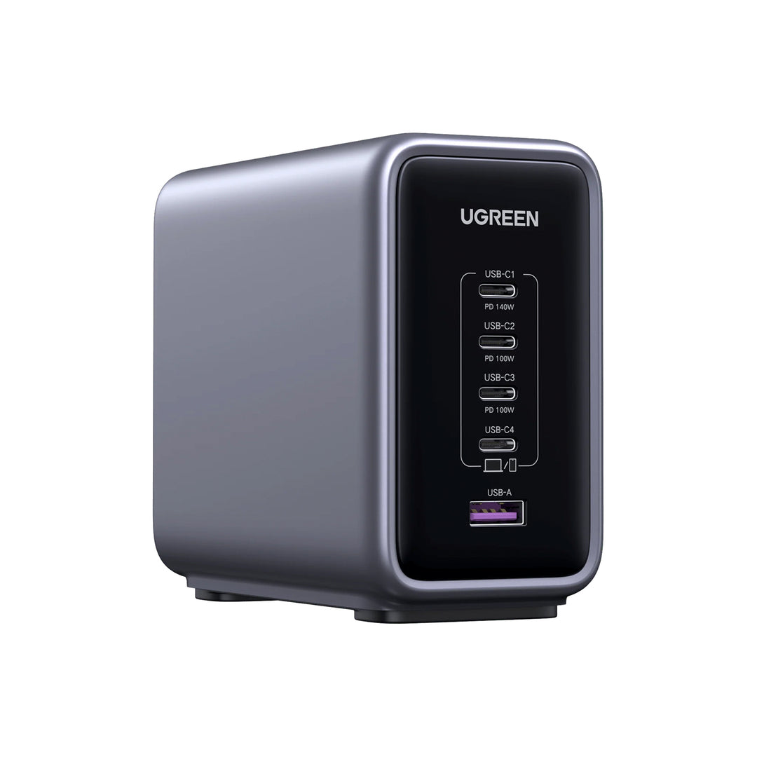 Cargador de escritorio UGREEN Nexode 300W USB-C GaN de 5 puertos CD333 - Achorao