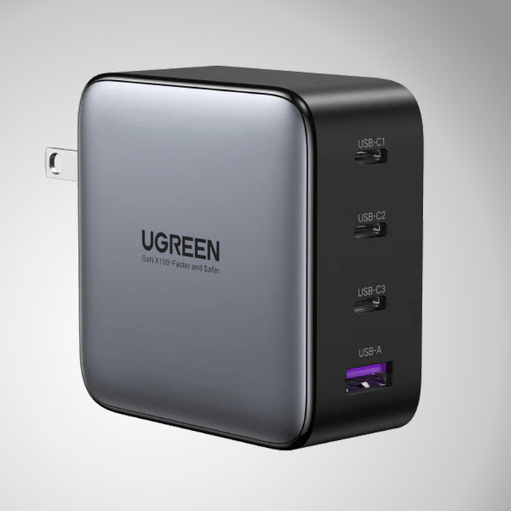 Cargador de Pared UGREEN Nexode 100W USB C GaN CD226 - 4 Puertos - Achorao