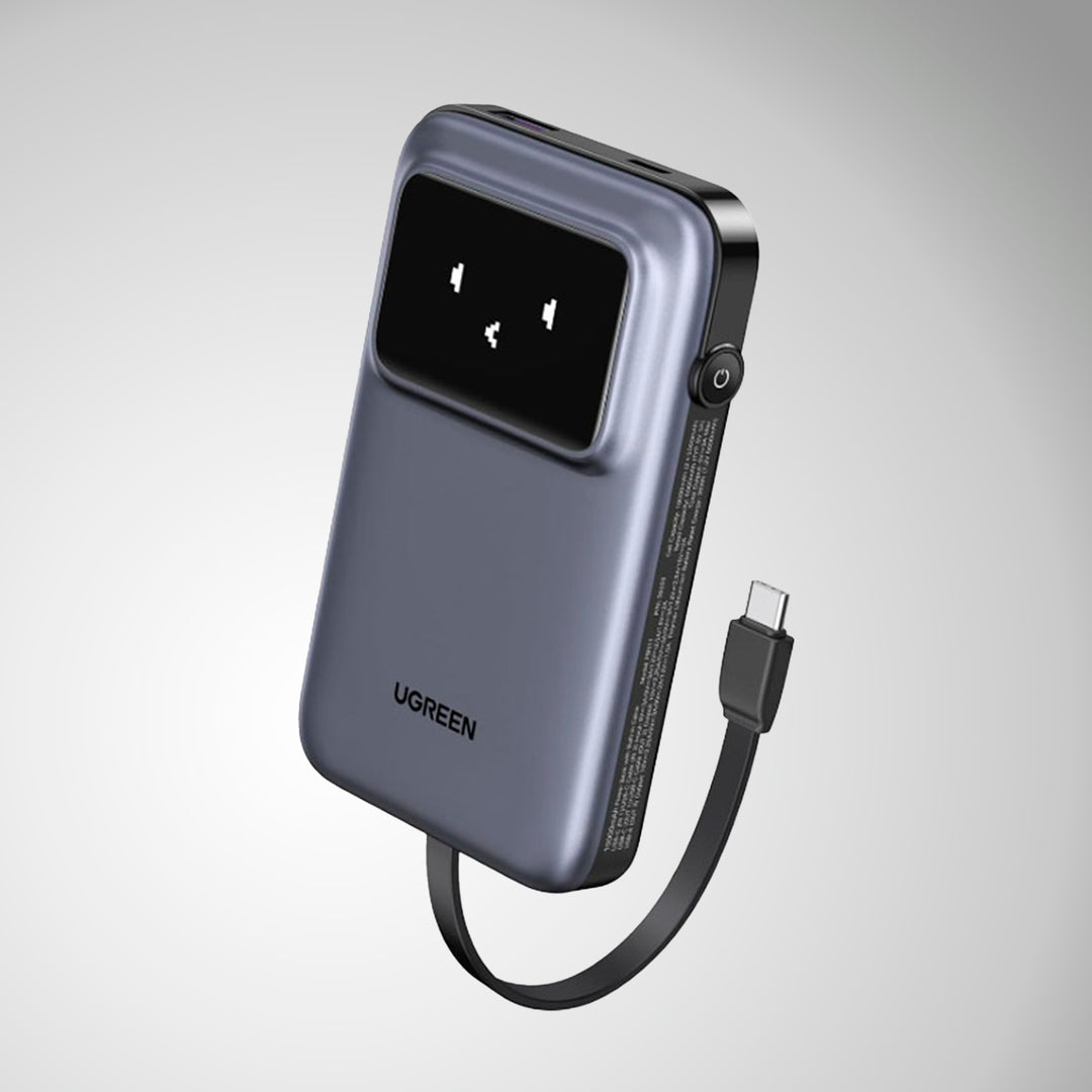 Cargador portátil UGREEN UNO 30W 10000mAh  con cable USB-C - PB511 - Achorao