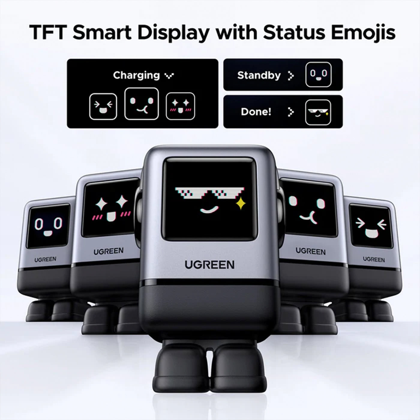 Cargador Ugreen Uno 100w 4-port GaN Carga Rápida X688 - Achorao