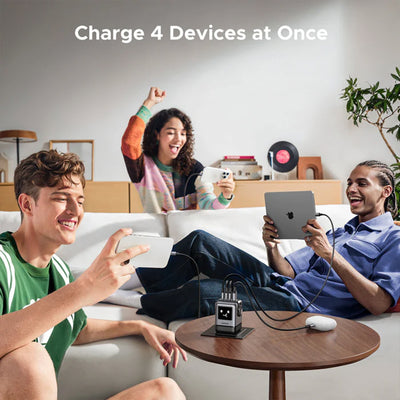 Cargador Ugreen Uno 100w 4-port GaN Carga Rápida X688 - Achorao