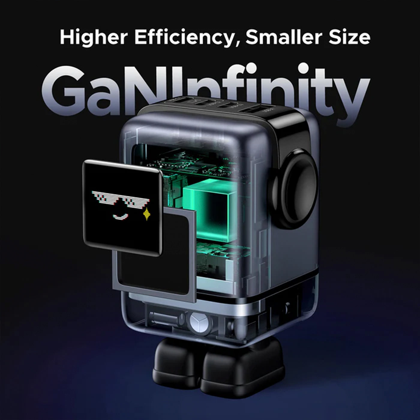 Cargador Ugreen Uno 100w 4-port GaN Carga Rápida X688 - Achorao