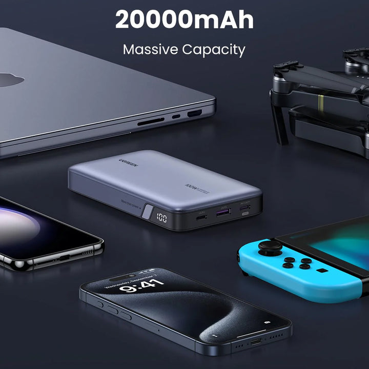 Power Bank UGREEN 20000mAh 100W Two-way PB720 - Achorao