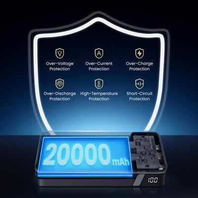 Power Bank UGREEN 20000mAh 100W Two-way PB720 - Achorao