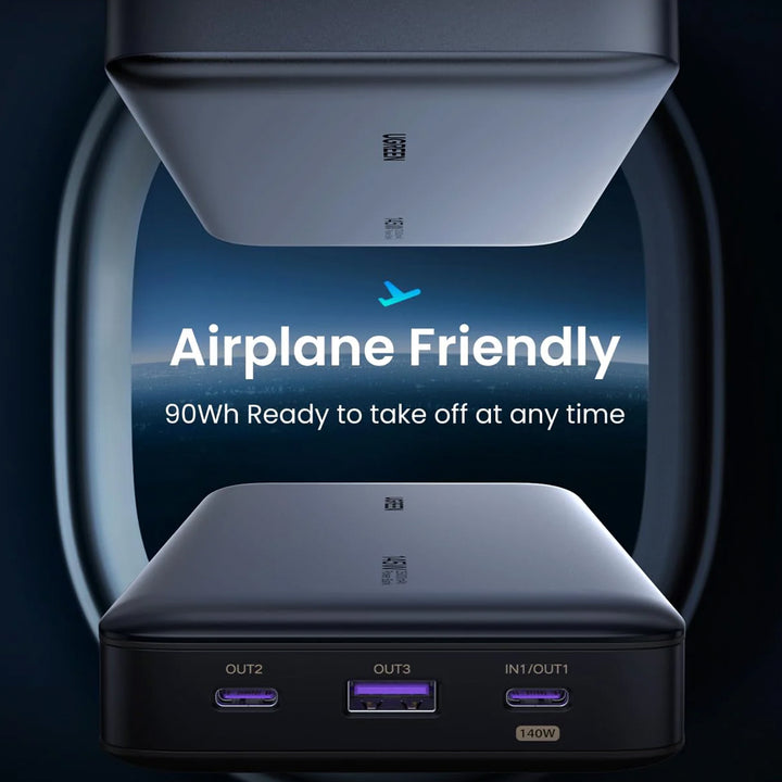 Power Bank UGREEN 25000MAH 145W TWO-WAY FAST CHARGING PB205 - Achorao