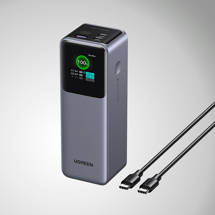 POWER BANK UGREEN de carga rápida 200W 25000MAH PB722 35525B - Achorao