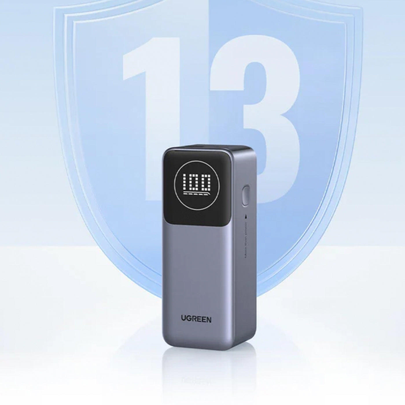 Power Bank UGREEN Nexode 12000mAh 100W con Pantalla Digital Inteligente PB724 - Achorao