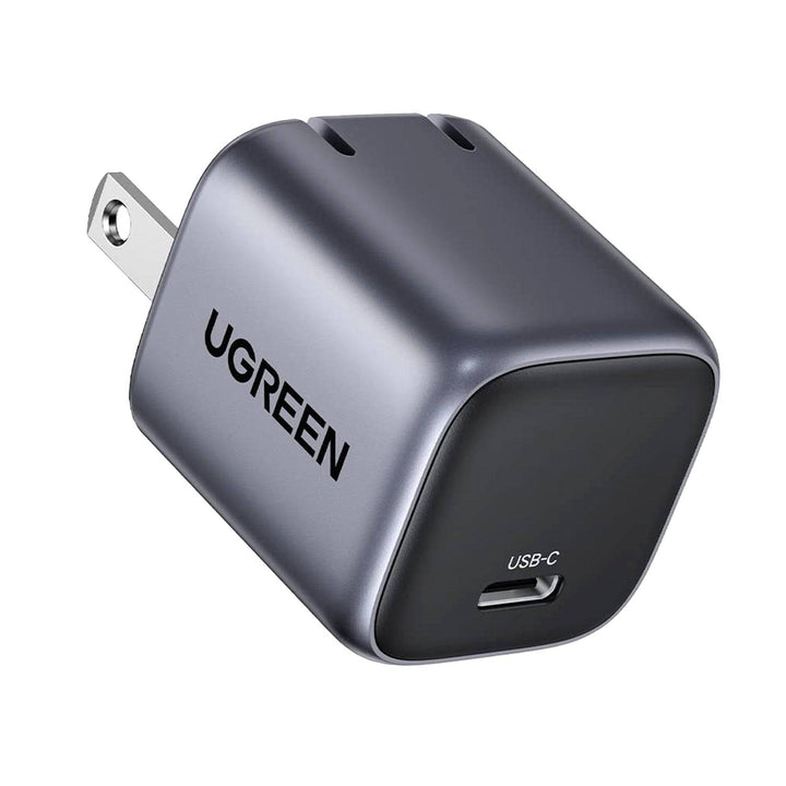 Cargador de carga rápida UGREEN GaN 30W US (Space Gray) CD319 - Achorao