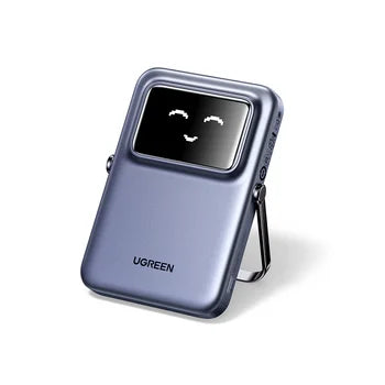 Cargador portátil magnético de 10000 mAh UGREEN Uno, paquete de batería inalámbrica PD 20 W con pantalla TFT - PB572 - Achorao