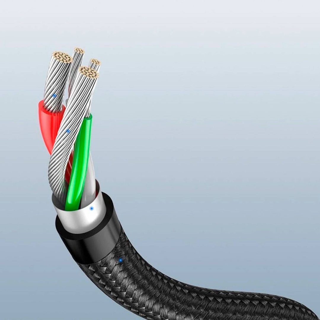 Angulo Recto USB-A a USB-C Cable 2m UGREEN (Space Gray) US284 - Achorao