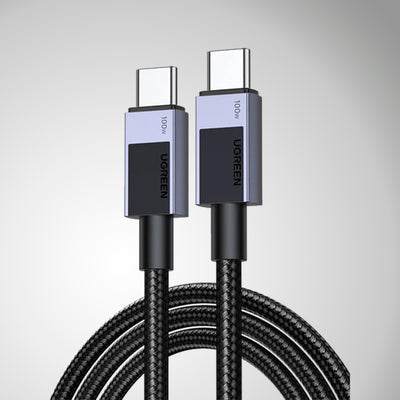 Cable de carga rápida y transferencia de datos Ugreen USB-C a USB-C L512 100W - 1m - Achorao