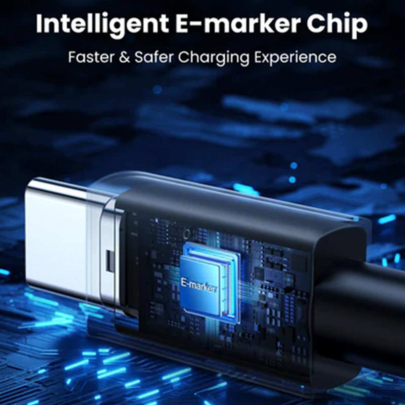 Cable de carga rápida y transferencia de datos Ugreen USB-C a USB-C L513 240w - Achorao