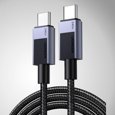 Cable de carga rápida y transferencia de datos Ugreen USB-C a USB-C L513 240w - Achorao