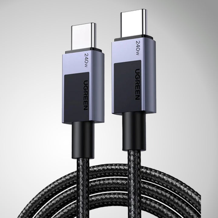 Cable de carga rápida y transferencia de datos Ugreen USB-C a USB-C L513 240w - Achorao