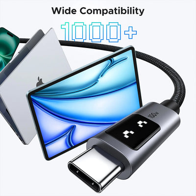 Cable USB-C a USB-C UGREEN Uno Cable 100W L509 - Achorao