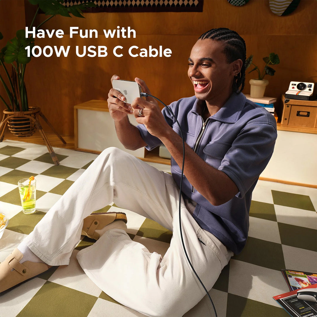 Cable USB-C a USB-C UGREEN Uno Cable 100W L509 - Achorao