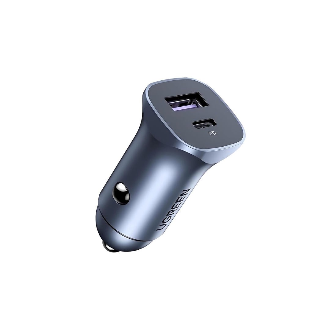 Cargador de auto UGREEN A+C - 2 puertos PD30W+SCP22.5W CD130 - Achorao