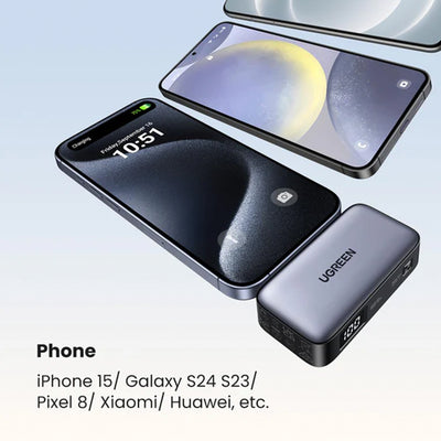 Power Bank UGREEN 5000mAh 20w PB503, con conector USB-C - Achorao