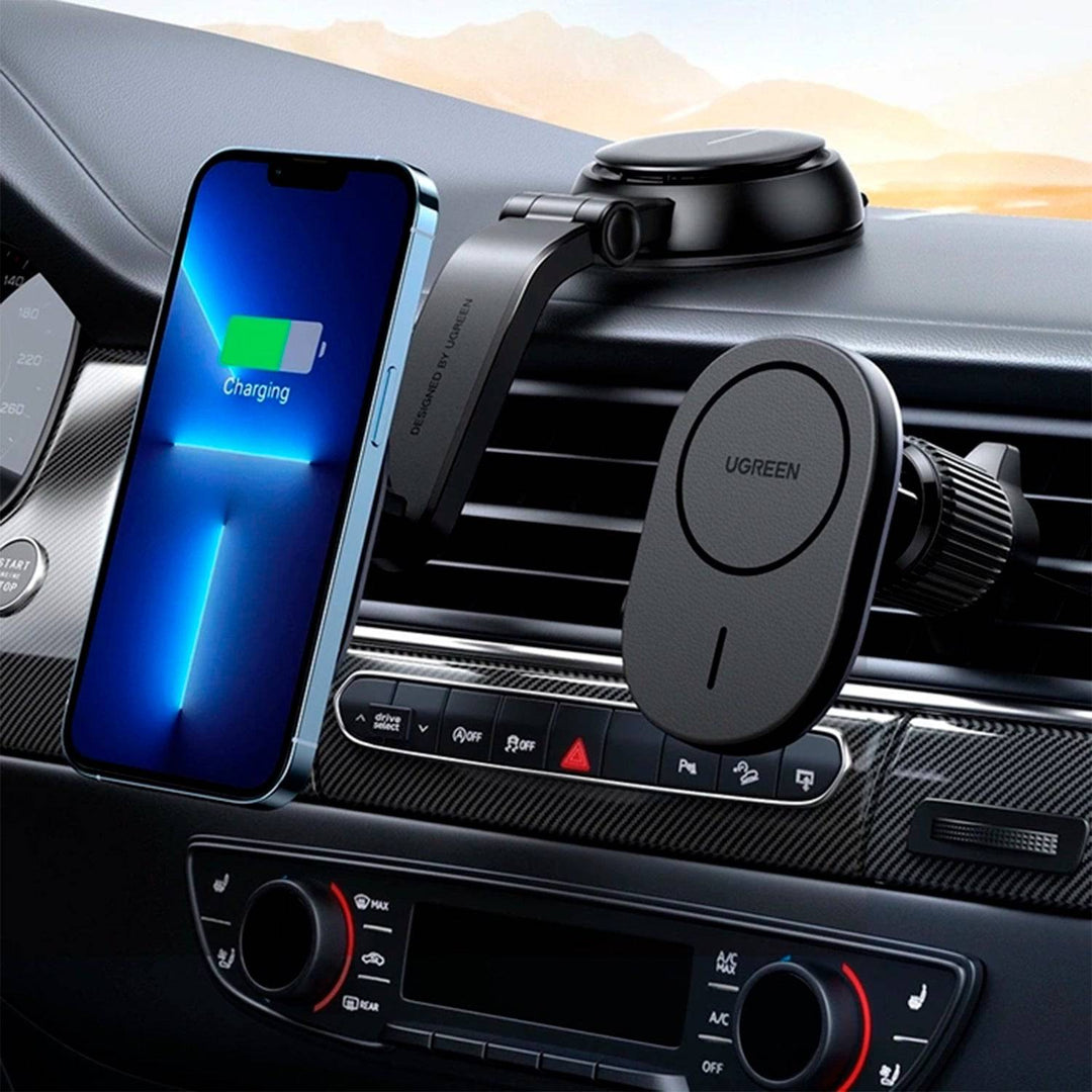 Cargador de auto inalámbrico magnético UGREEN CD345 - Achorao