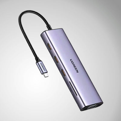 Adaptador Multifunción UGREEN USB-C CM498 - 10 en 1 - Achorao