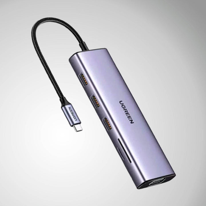Adaptador Multifunción UGREEN USB-C CM498 - 10 en 1 - Achorao